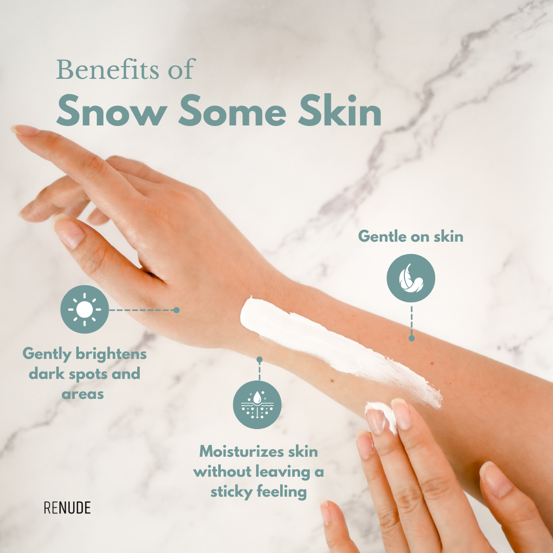 Renude Snow Some Skin product packaging and cream jar